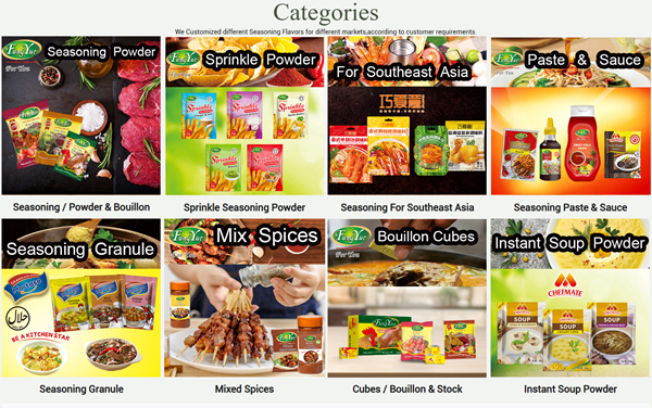 Customized Seasoning by Grandtop Foods
